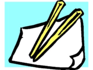 Sticker Custom Preview Image #077258 Household Kitchen Chopsticks