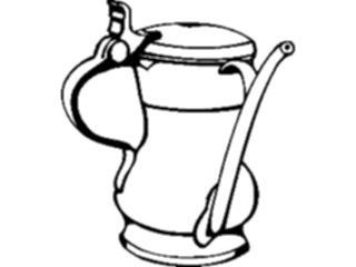 Sticker Custom Preview Image #077310 Household Kitchen Coffee Pot04