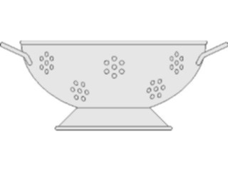 Sticker Custom Preview Image #077353 Household Kitchen Colander1