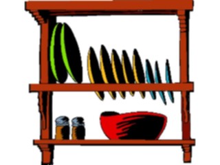 Sticker Custom Preview Image #077419 Household Kitchen Dish Rack