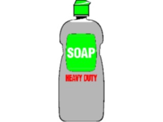 Sticker Custom Preview Image #077420 Household Kitchen Dish Soap1