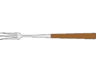 Sticker Custom Preview Image #077468 Household Kitchen Fork Serving1