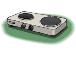 Sticker Custom Preview Image #077527 Household Kitchen Hot Plate3
