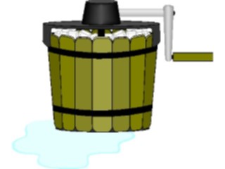 Sticker Custom Preview Image #077532 Household Kitchen Ice Cream Maker2