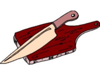 Sticker Custom Preview Image #077606 Household Kitchen Knife Chopping Board