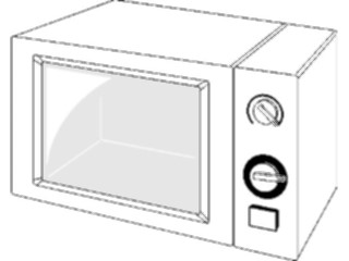 Sticker Custom Preview Image #077650 Household Kitchen Microwave06