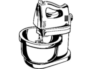 Sticker Custom Preview Image #077673 Household Kitchen Mixer Electric02