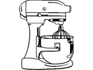 Sticker Custom Preview Image #077674 Household Kitchen Mixer Electric03