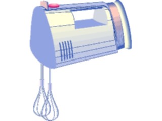 Sticker Custom Preview Image #077678 Household Kitchen Mixer Electric07