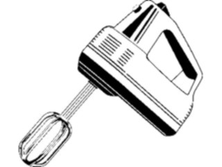 Sticker Custom Preview Image #077683 Household Kitchen Mixer Hand01