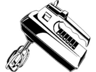Sticker Custom Preview Image #077684 Household Kitchen Mixer Hand02
