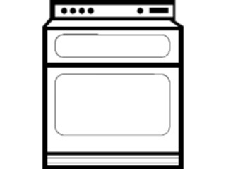Sticker Custom Preview Image #077706 Household Kitchen Oven1