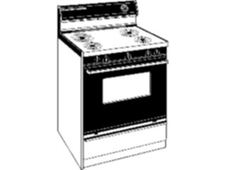 Sticker Custom Preview Image #077837 Household Kitchen Range Electric02