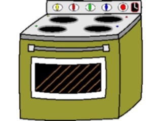Sticker Custom Preview Image #077847 Household Kitchen Range Electric12