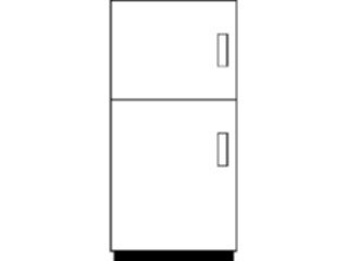 Sticker Custom Preview Image #077870 Household Kitchen Refrigerator06