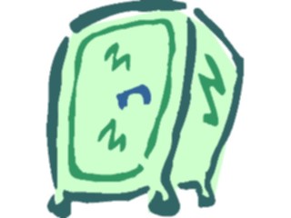 Sticker Custom Preview Image #077891 Household Kitchen Refrigerator Old
