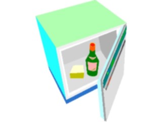 Sticker Custom Preview Image #077892 Household Kitchen Refrigerator Small
