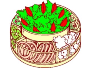 Sticker Custom Preview Image #077910 Household Kitchen Salad Bowl3
