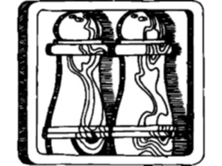 Sticker Custom Preview Image #077934 Household Kitchen Salt Pepper Shakers07