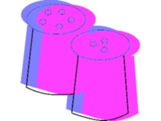 Sticker Custom Preview Image #077937 Household Kitchen Salt Pepper Shakers10