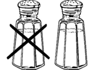 Sticker Custom Preview Image #077938 Household Kitchen Salt Shakers