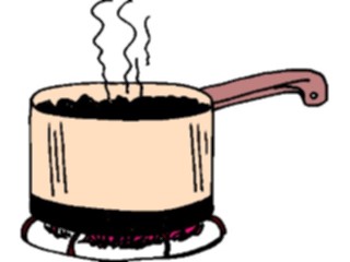 Sticker Custom Preview Image #077962 Household Kitchen Saucepanon Stove