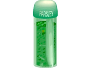 Sticker Custom Preview Image #078003 Household Kitchen Spice Parsley