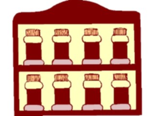 Sticker Custom Preview Image #078004 Household Kitchen Spice Rack1