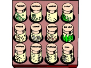 Sticker Custom Preview Image #078006 Household Kitchen Spice Rack3