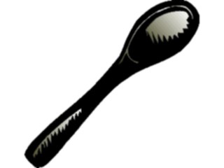 Sticker Custom Preview Image #078014 Household Kitchen Spoon Wooden3