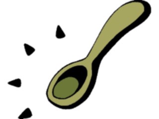 Sticker Custom Preview Image #078015 Household Kitchen Spoon Wooden4