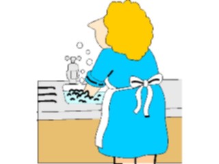 Sticker Custom Preview Image #078157 Household Kitchen Washing Dishes