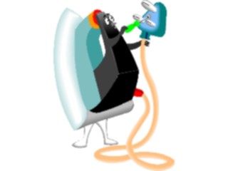 Sticker Custom Preview Image #078237 Household Laundry Iron33