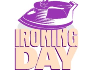 Sticker Custom Preview Image #078247 Household Laundry Ironing Day