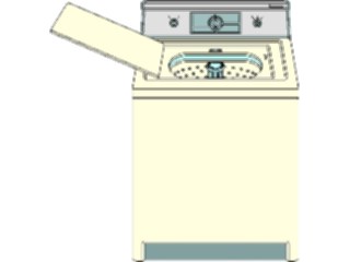 Sticker Custom Preview Image #078264 Household Laundry Washer08