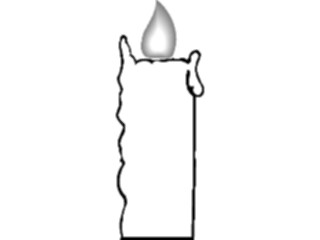 Sticker Custom Preview Image #078353 Household Lighting Candle Frame2