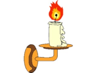 Sticker Custom Preview Image #078363 Household Lighting Candle Wall