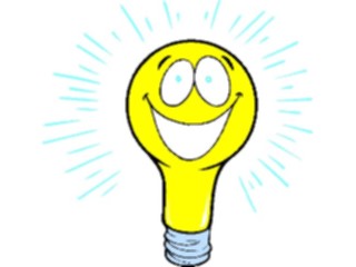Sticker Custom Preview Image #078559 Household Lighting Light Bulb Cartoon2