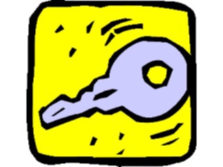 Sticker Custom Preview Image #078649 Household Locks Keys Key39