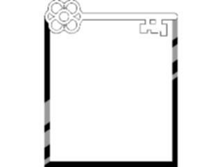 Sticker Custom Preview Image #078675 Household Locks Keys Key Frame2