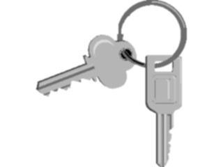 Sticker Custom Preview Image #078681 Household Locks Keys Keys01