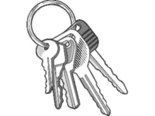 Sticker Custom Preview Image #078691 Household Locks Keys Keys11