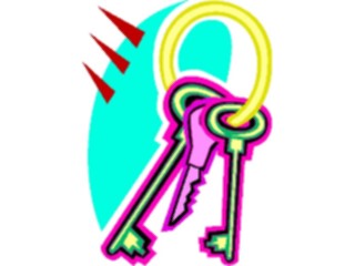 Sticker Custom Preview Image #078694 Household Locks Keys Keys14