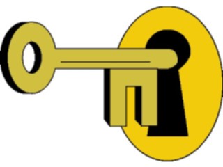 Sticker Custom Preview Image #078717 Household Locks Keys Lock Key6