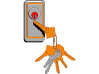 Sticker Custom Preview Image #078720 Household Locks Keys Lock Keys1