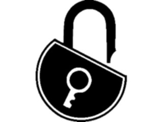 Sticker Custom Preview Image #078724 Household Locks Keys Padlock03