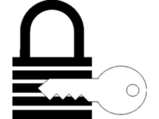 Sticker Custom Preview Image #078747 Household Locks Keys Padlock Key1