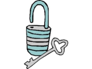 Sticker Custom Preview Image #078751 Household Locks Keys Padlock Key5