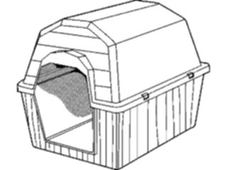 Sticker Custom Preview Image #078796 Household Miscellaneous Doghouse1
