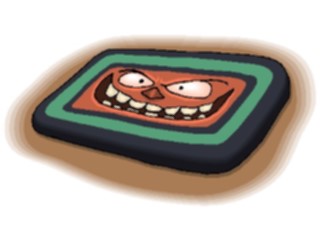 Sticker Custom Preview Image #078807 Household Miscellaneous Doormat Mean